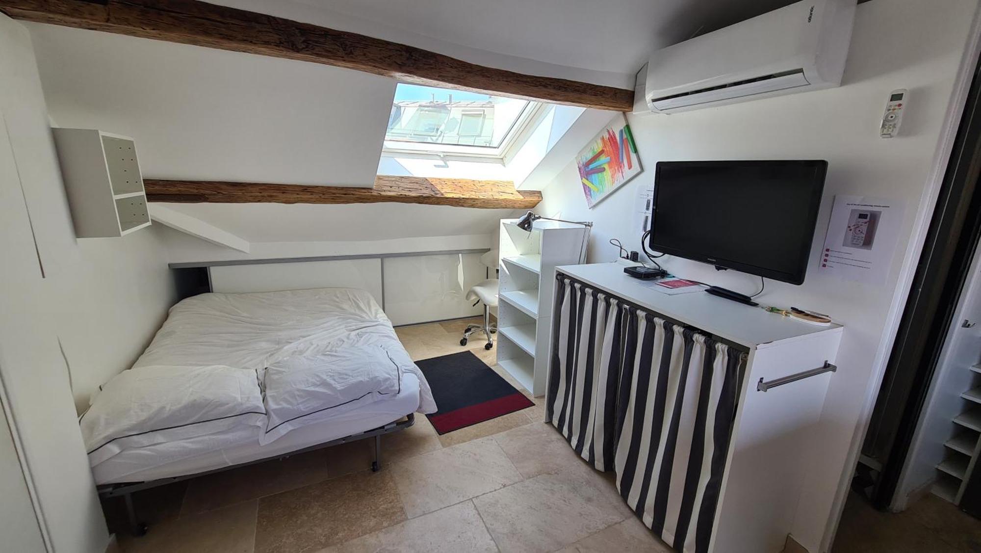 Appartement Coeur De Paris Avec Vue Sur Les Toits Eksteriør bilde